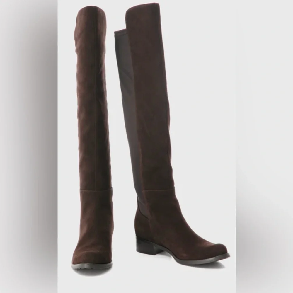BLONDO Exclusive Brown Suede Waterproof Velma Boots